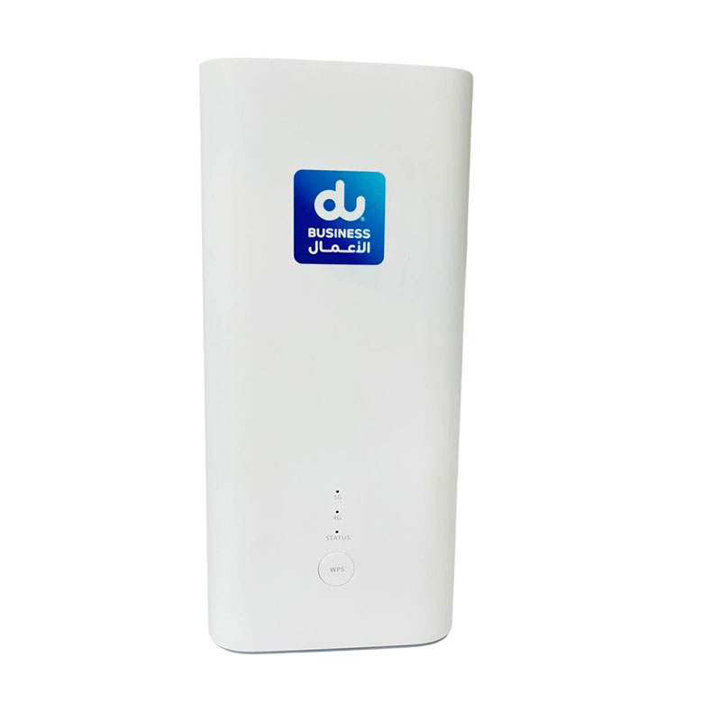 h158-3 مودم Huawei H158-381 du امارات 5G CPE Pro 5 استوک با آداپتور (استوک) - تصویر 1